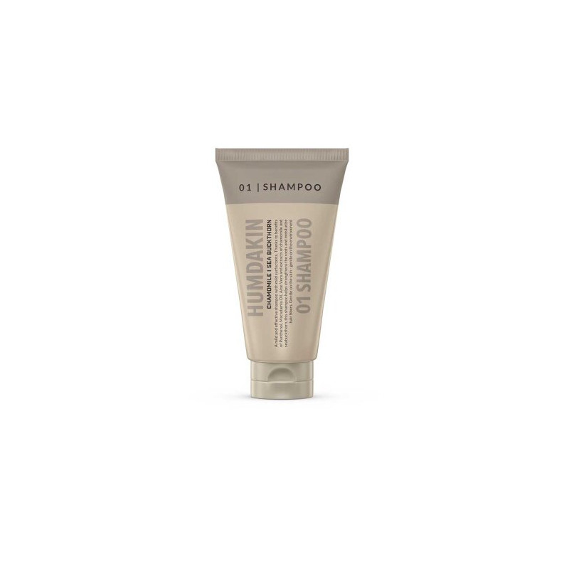 Shampoo med kamille og havtorn (30 ml) fra Humdakin