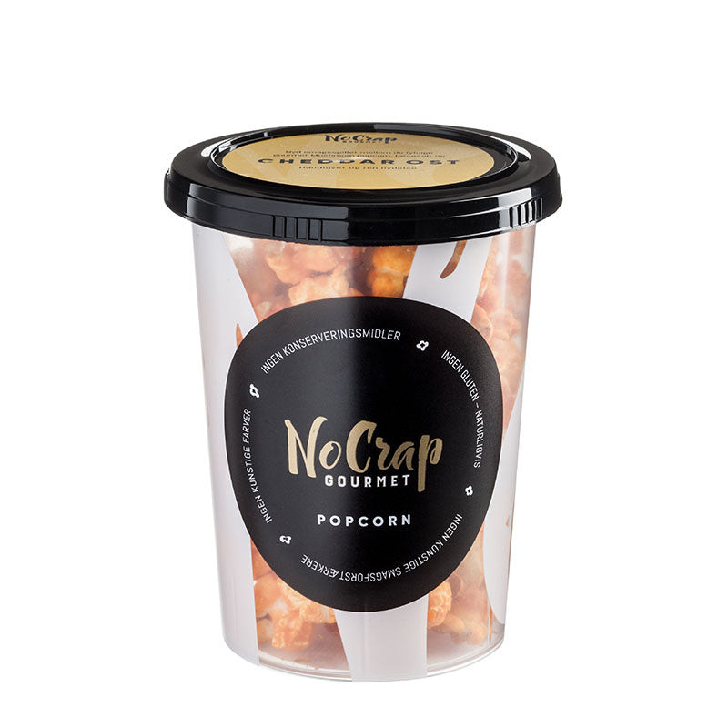 Gourmet popcorn med Cheddar (95 gram) fra NoCrap Gourmet Popcorn
