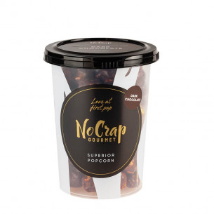 Gourmet popcorn med mørk chokolade (95 gram) fra NoCrap Gourmet Popcorn