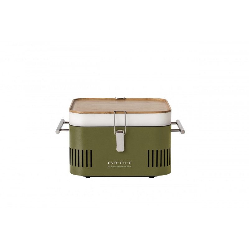 Cube kulgrill i khaki farve fra Everdure