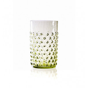 Paris Hobnail glas i olivengrøn fra Anna von Lipa