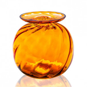 Balloon Swirl vase (Ø: 16 cm) i Amber fra Anna von Lipa