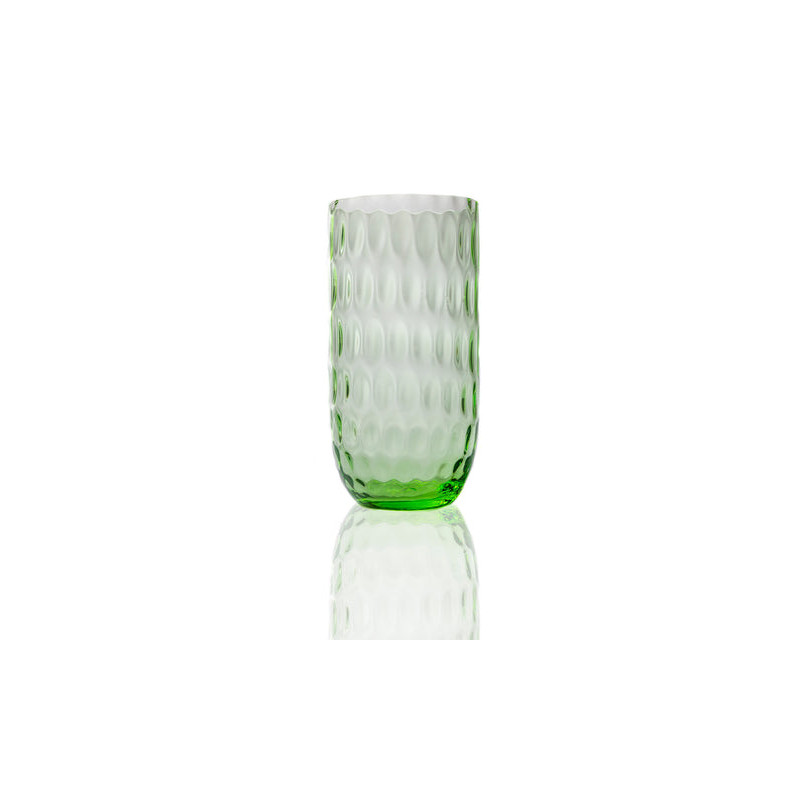 Olive long drink glas i lysegrøn fra Anna von Lipa