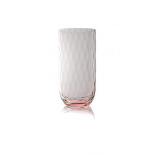 Olive long drink glas i rosa fra Anna von Lipa