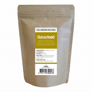 Hele kaffebønner med hasselnød smag fra KAFFE Specialisten