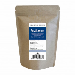 Hele kaffebønner med Årstiderne smag fra KAFFE Specialisten