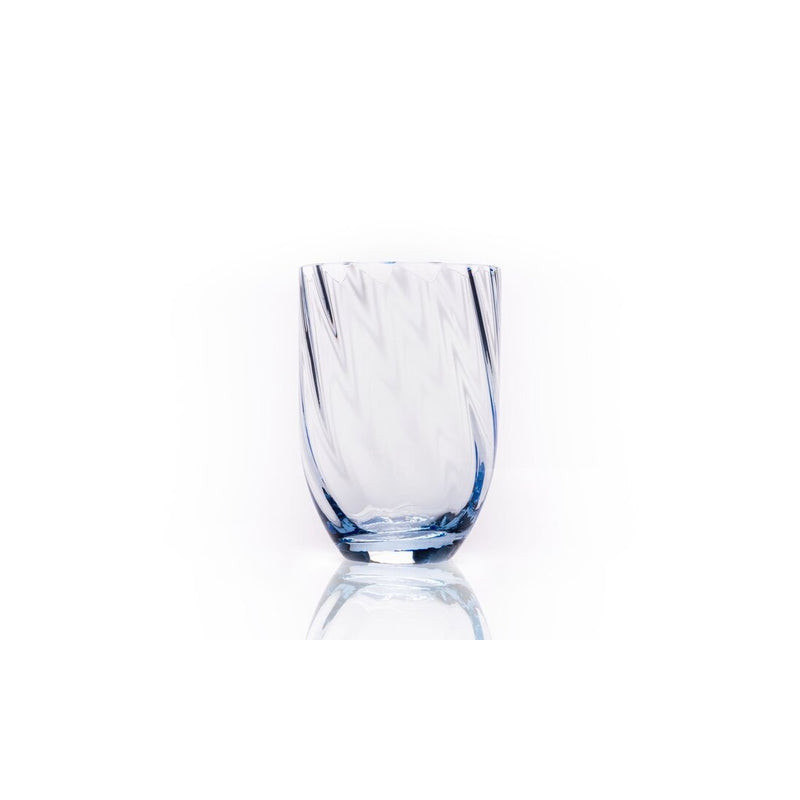 Swirl glas (250 ml) i lyseblå fra Anna von Lipa