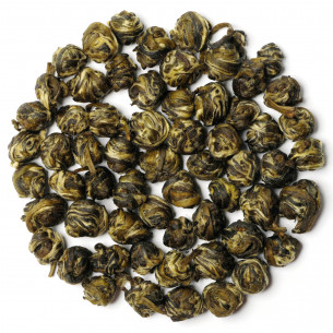 Grøn perlete (1000 gram) - økologisk grøn te fra Chaplon Tea