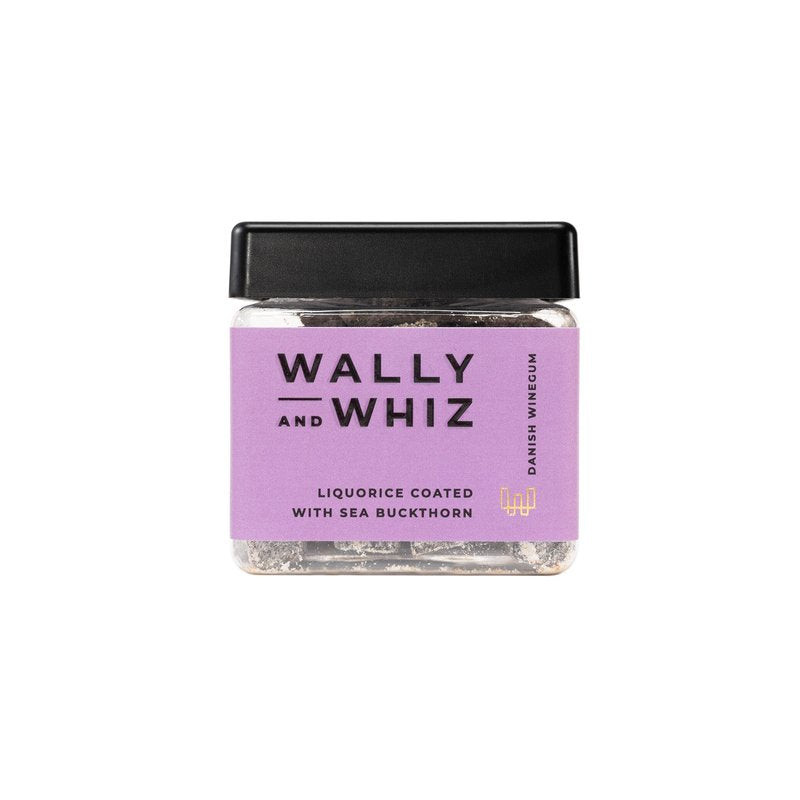 Vingummi med lakrids og havtorn (140 gram) fra Wally and Whiz