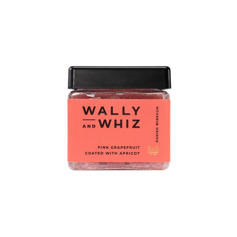 Pink Grape & Abrikos vingummi (140 gram) fra Wally and Whiz