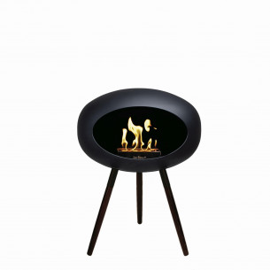 Ground Low biopejs i sort med sorte ben (L. 45 cm) fra Le Feu