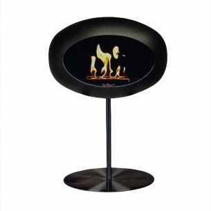 Ground Steel Low biopejs i sort (L: 50 cm) fra Le Feu