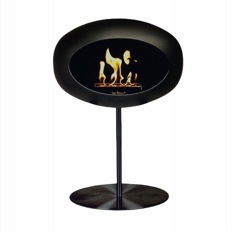 Ground Steel Low biopejs i sort (L: 50 cm) fra Le Feu
