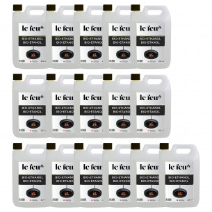 Bio etanol (3000 ml) - 16 dunke fra Le Feu