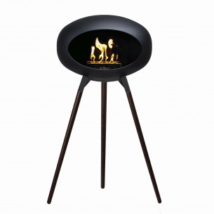 Ground Wood Biopejs i sort (L: 79 cm) fra Le Feu