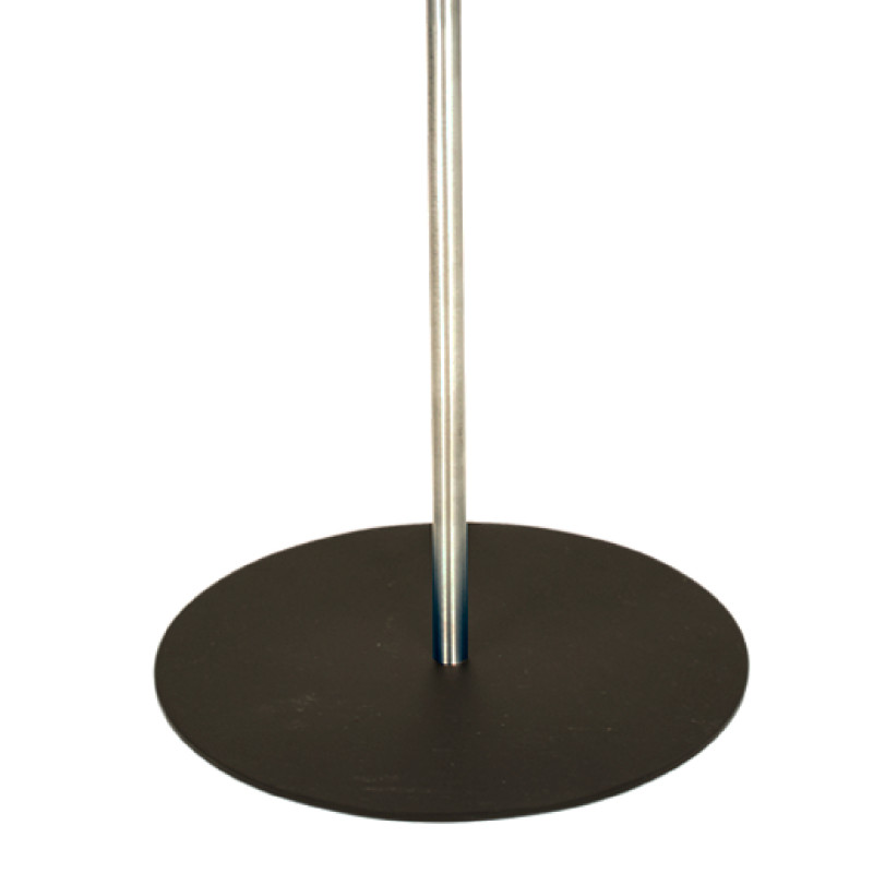 Bundplade til Ground Steel biopejs (Ø: 45 cm) inkl stål stang (L: 50 cm) fra Le Feu