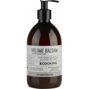 Volume balsam (500 ml) til normalt og fint hår fra Ecooking