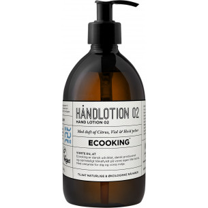 Hånd Lotion 02 (500 ml) med duft af citrus, viol og hvid peber fra Ecooking
