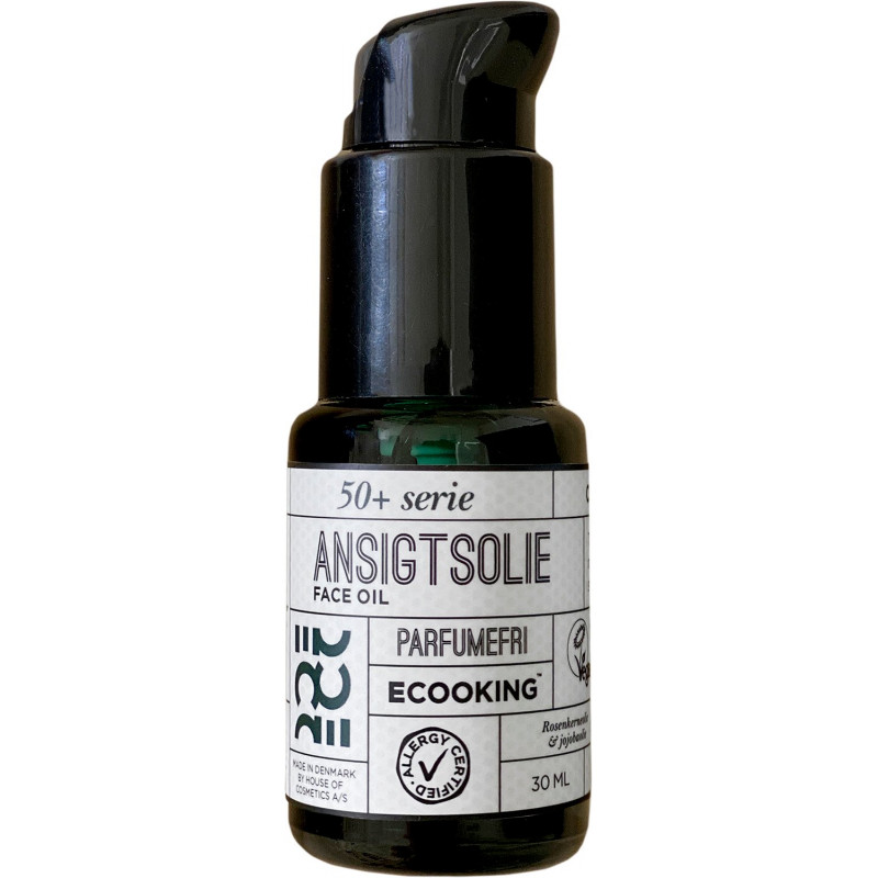 Ansigtsolie til 50+ hud (30 ml) fra Ecooking