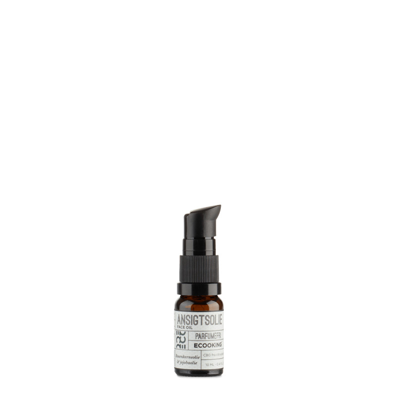 50+ Ansigtsolie (10 ml) med CBD og masser af olier fra Ecooking