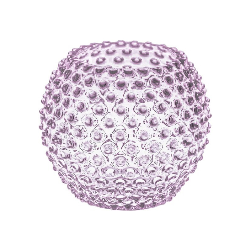 Hobnail Globe vase (18 cm) i lilla fra Anna von Lipa