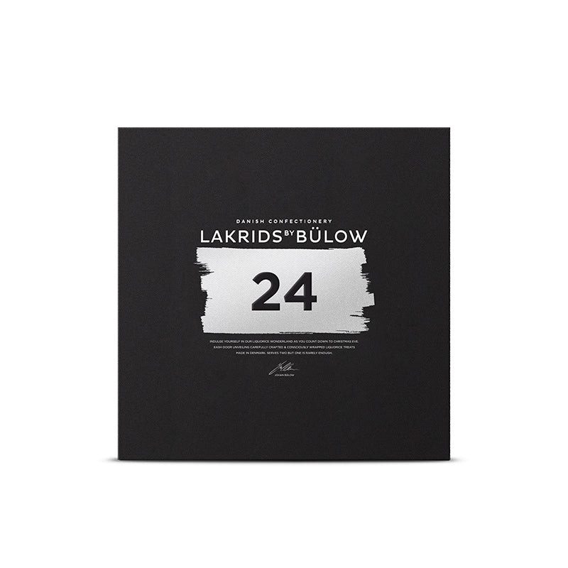 Lakrids by Bülow Julekalender med 24 låger