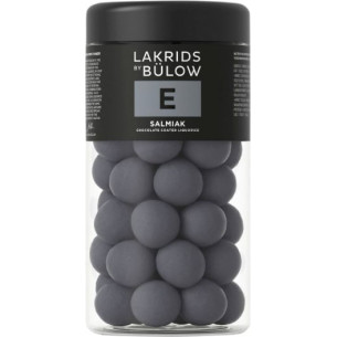 E - salmiak lakridskugler (295 gram) fra Lakrids by Bülow