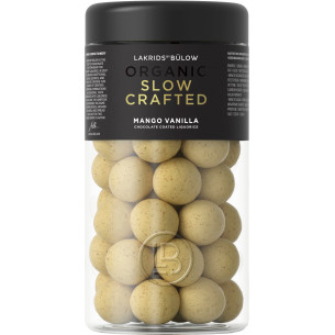 Slow Crafted Mango Vanilla lakridskugler (295 gram) fra Lakrids by Bülow