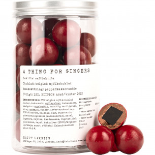 A Thing For Gingers (250 gram) jule salte lakridser fra Haupt Lakrits