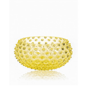 Hobnail Tapas skål (Ø: 23 cm) i citron gul fra Anna von Lipa