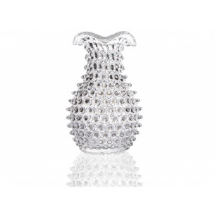 Blonde vase (H: 24 cm) i klar krystal fra Anna von Lipa