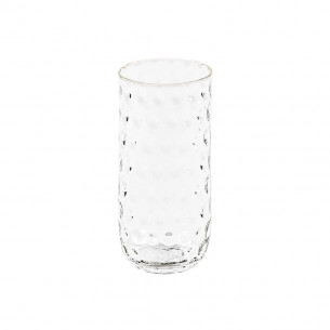 Danish Summer Longdrink glas (400 ml) i klar krystal fra Kodanska