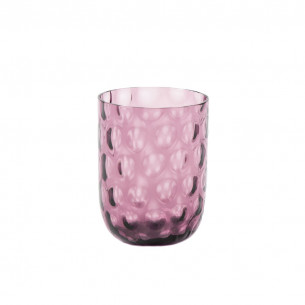 Danish Summer Big Drops glas (250 ml) i Dark Purple fra Kodanska
