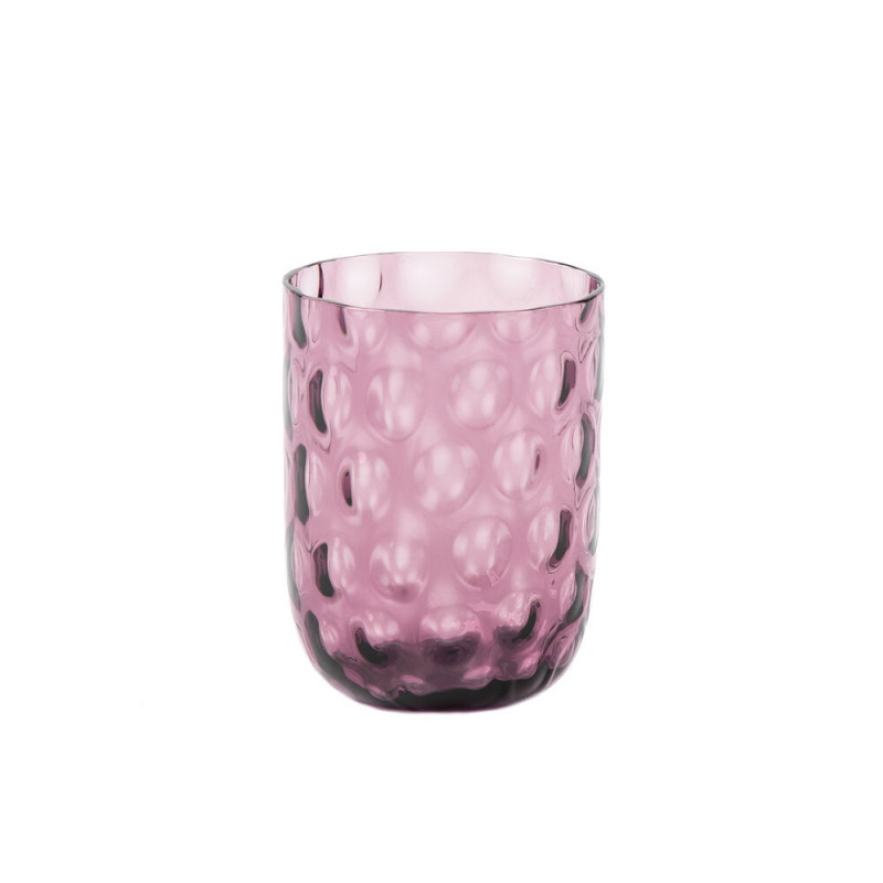 Danish Summer Big Drops glas (250 ml) i Dark Purple fra Kodanska
