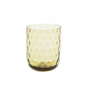 Danish Summer Small Drops glas (250 ml) i olivengrøn fra Kodanska