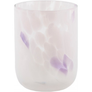 Flow glas (250 ml) i multicolor med pink toner fra Kodanska