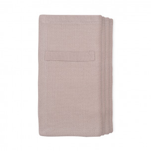 Hverdagsserviet (4 stk) i Dusty Lavender fra The Organic Company