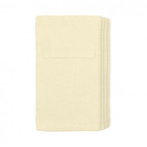 Hverdagsserviet (4 stk) i Pale Yellow fra The Organic Company