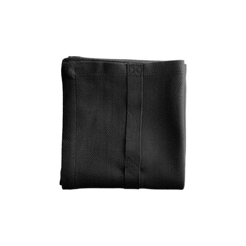 Viskestykke (53 x 86 cm) i sort fra The Organic Company