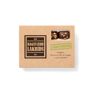 Grøn Symfoni lakrids (130 gram) fra Bagsværd Lakrids