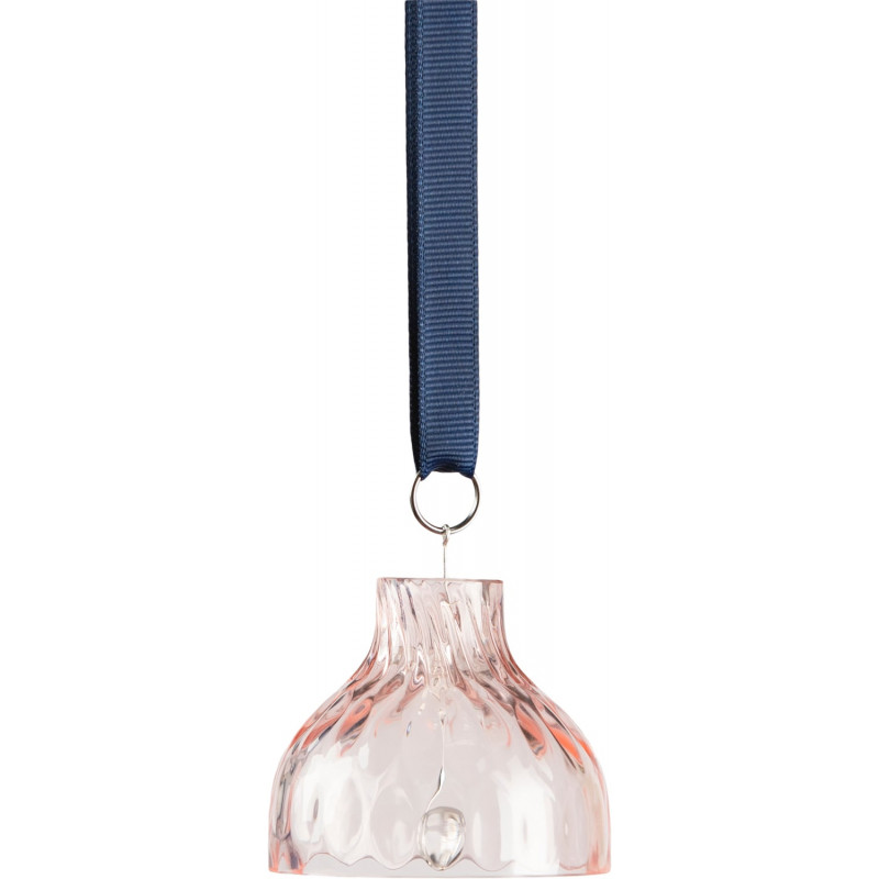 Danish Summer Juleklokke (H: 4,5 cm) i pink fra Kodanska
