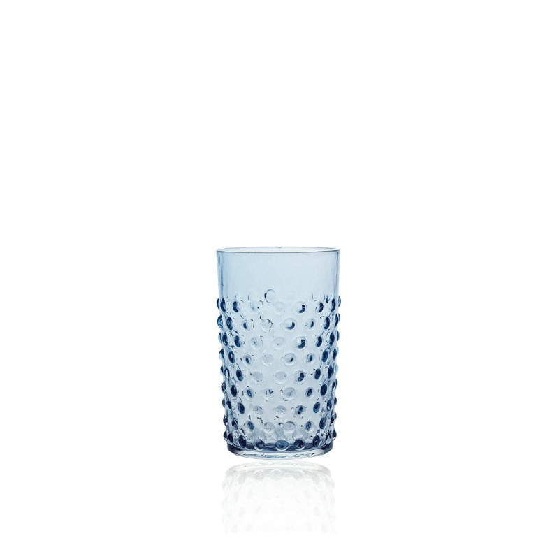Paris Hobnail glas (200 ml) i Blue Smoke fra Anna von Lipa