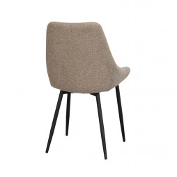 Sierra spisebordsstol i beige set bagfra