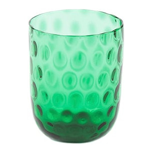 Danish Summer Small Drops glas (250 ml) i grøn fra Kodanska
