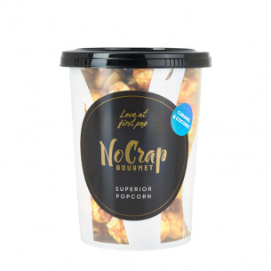 Popcorn med kokos og karamel (90 gram) fra NoCrap Gourmet Popcorn