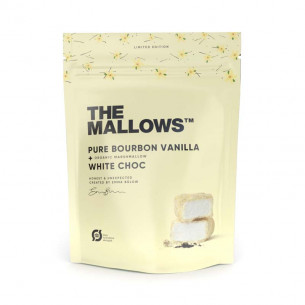 Pure Bourbon Vanilla skumfiduser (90 gram) fra The Mallows