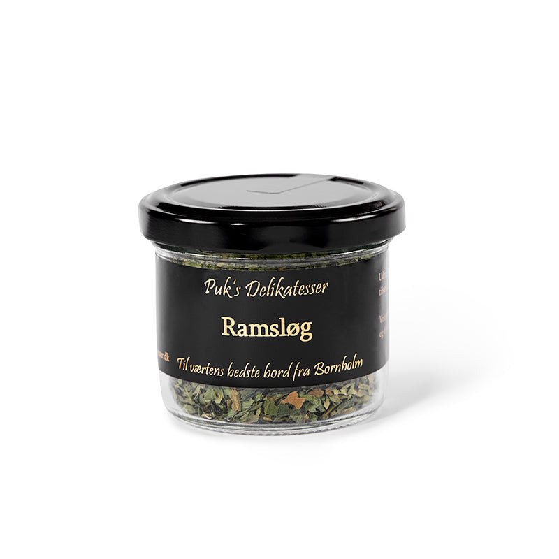 Ramsløg (10) fra Puks Delikatesser