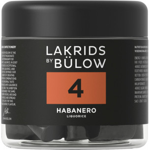 Nr. 4 - Habanero lakrids (150 gram) fra Lakrids by Bülow