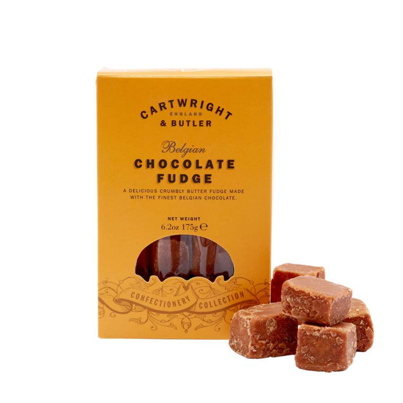 Belgian chocolate fudge (175 gram) fra Cartwright & Butler