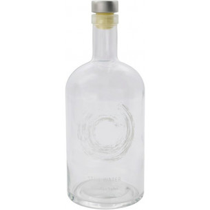 Flaske med låg (1000 ml) og teksten Sparkling på fra Nicolas Vahé